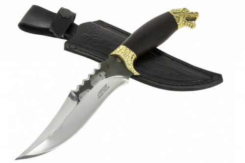 Нож Хищник, Х12 МФ, кован.,венге.ц.м.