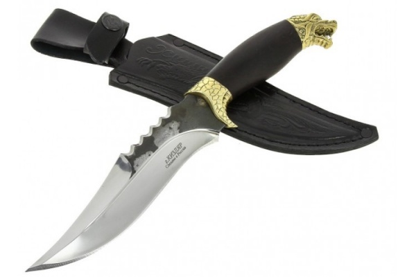 Нож Хищник, Х12 МФ, кован.,венге.ц.м.