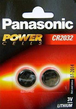 Э/п Panasonic CR2032 BL2