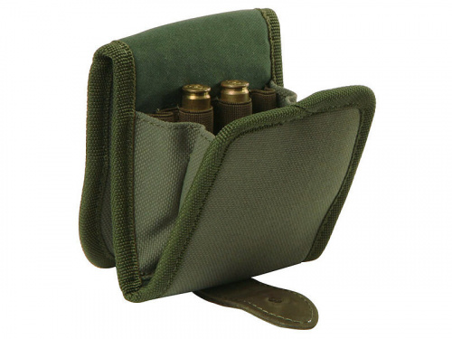 Подсумок RISERVA на 7 патронов кал. 7мм-9,3мм, кордура/кожа R1714