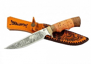 Нож Легионер,65х13,литье,бер.,гравировка