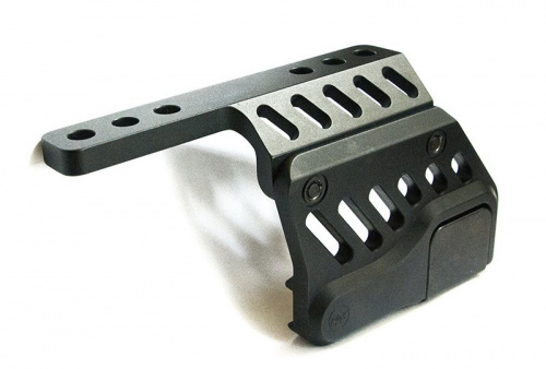 Кронштейн боковой MAK Milmount для оружия Тигр/СВД c верхним основанием picatinn