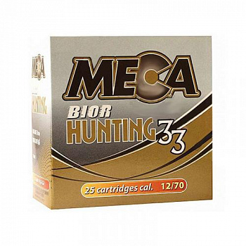 Патрон Meca Bior к.12х70 №1 33 гр 1уп/25шт