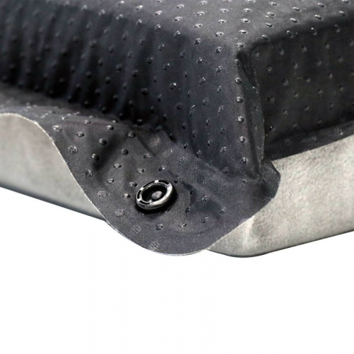 Коврик самонадувающийся СЛЕДОПЫТ, 192x63x3 cм, премиум, серый