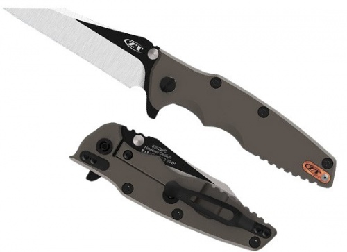 Нож K0392WS скл сталь титан анодир сталь 204P