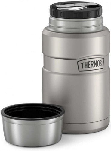 Термос из нерж. стали с ложкой тм THERMOS SK3021 MMS 0,71L