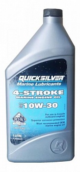 Масло Quicksilver 4-stroke  10W-30 1л