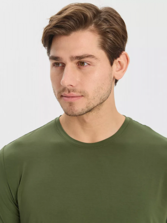 ЛОНГСЛИВ NORVEG BAMBOO ЦВЕТ ОЛИВКОВЫЙ