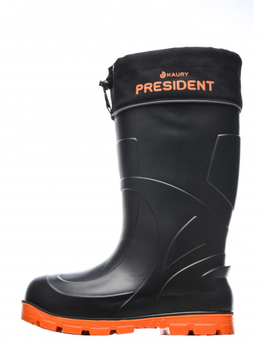 САПОГИ PRESIDENT ЭВА АРТ. 950-65 PW ЧЕРНО-ОРАНЖЕВЫЙ