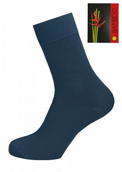 НОСКИ МУЖСКИЕ , 95% БАМБУК 5% ЭЛИТ CR-11/18 ДЕНИМ МЕЛАНЖ