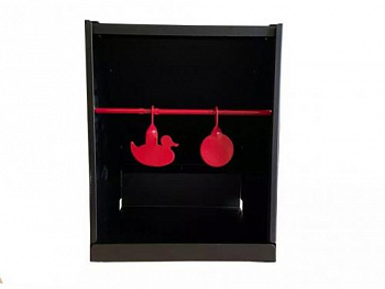 Мини-тир Remington мишень 2шт, метал, 18х23х19 крепл д/карт миш