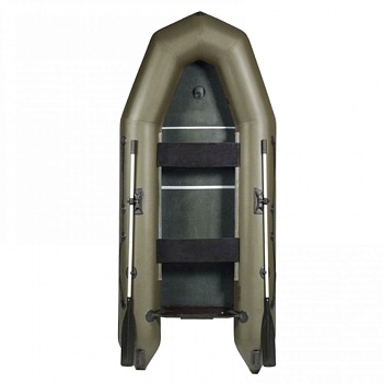 Лодка "Лоцман" М-340 (киль+слань) зеленая