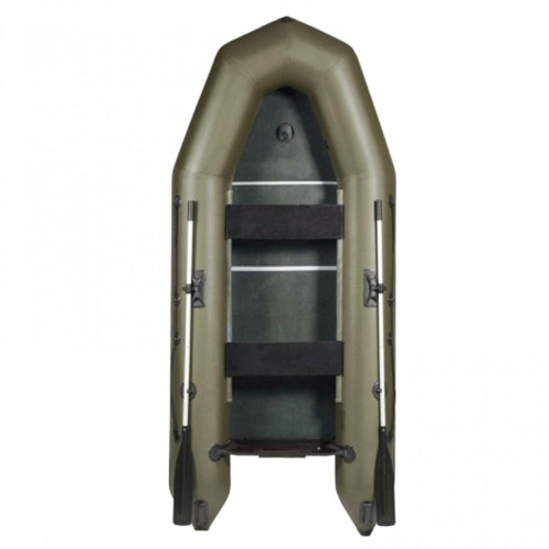 Лодка "Лоцман" М-340 (киль+слань) зеленая
