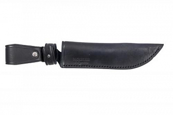 Ножны  Хольстер 25 лет №1 (клинок130*35мм) / кожа ((Черный))