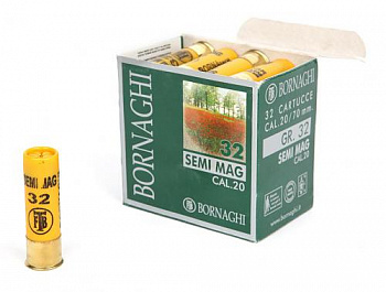 Патрон к.20х70 №7 Semi Magnum 32гр Bornaghi 1уп/25шт