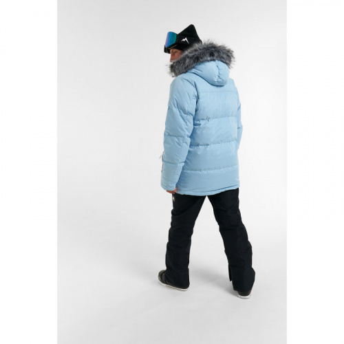 КУРТКА ПУХОВАЯ ADVANCE ГОЛУБОЙ