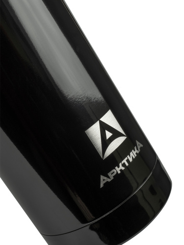 Термос "Арктика" 102-1000 (чёрный оникс глянцевый)