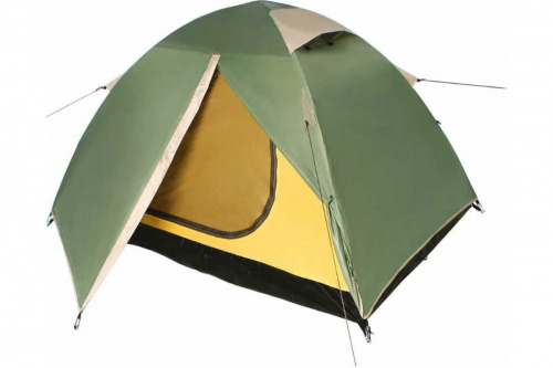 Палатка Scout 2 BTrace (Зеленый/Бежевый)