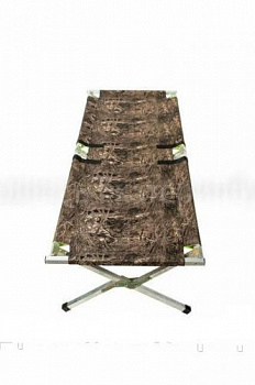 Раскладушка алюминиевая дл-190см шир-75см выс-45см