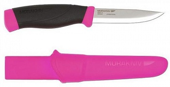 Нож Morakniv Companion Magenta, нержавеющая сталь, цвет пурпурный