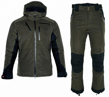 КОСТЮМ FINNHUNT RELIABLE PADDED OLIVE BLACK
