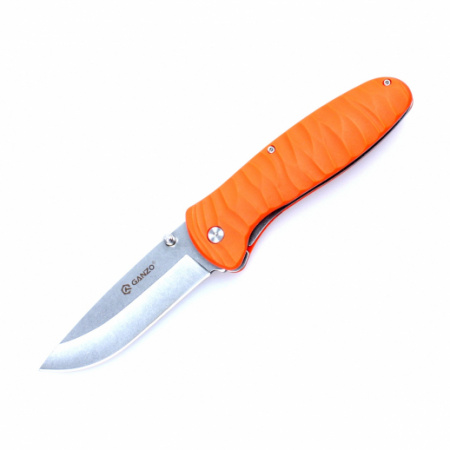 Нож скл турист Ganzo G6252-OR