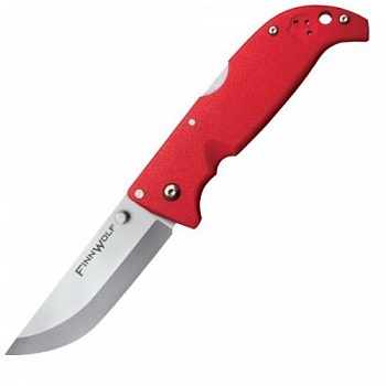 Нож CS_20NPH Finn Wolf Red -склад., рук-ть красный пластик, клинок AUS 8A