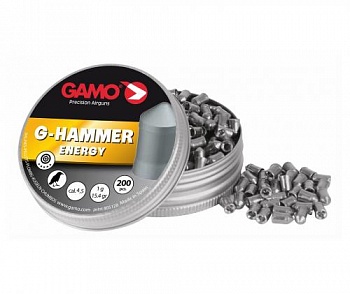 Пуля пневм. Gamo G-Hammer 4,5мм 1,0г 1уп/200шт