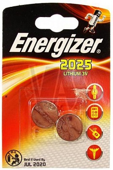 Э/п Energizer CR2025 BL2