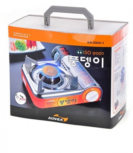 Плита газовая мини Kovea (пьезоподжиг, пластиковый кейс)