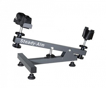 Ложемент (станок) для пристрелки оружия Vanguard Steady-Aim, сталь, серый