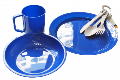 Набор посуды Tramp пластиковой TRC-047 (пластик)