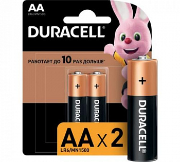 Батарейка LR 6 Duracell Basic 2xBL