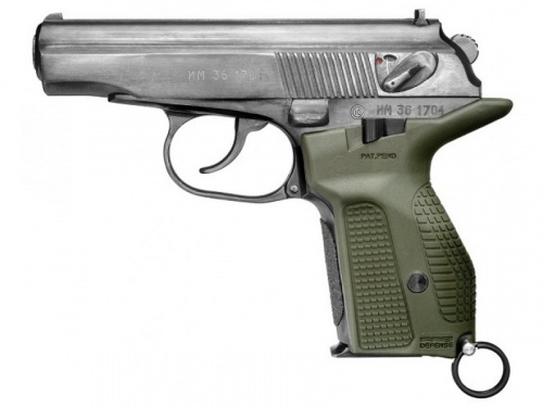 Рукоятка для пистолета Макарова (зеленая) для правши  fx-pmgg