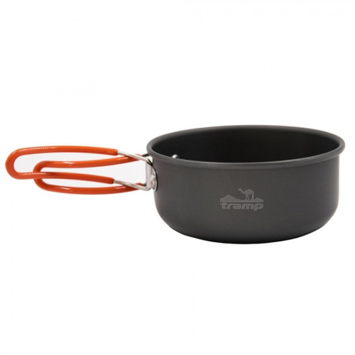 Тарелка алюминиевая Tramp со скл. ручками 400мл. (400 мл.)