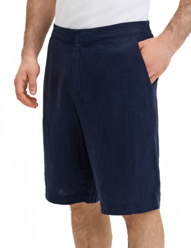 ШОРТЫ NORVEG LINEN МУЖСКИЕ CASUAL ЦВЕТ ТЕМНО-СИНИЙ,
