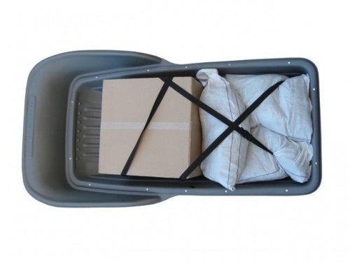 Сани "Классика 180" с отбойником Улучшенные.модель 2015(с накладками и ремнями)