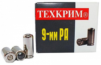 Патрон к.9мм РА 91Дж рез пуля Техкрим ОП 1уп/20шт