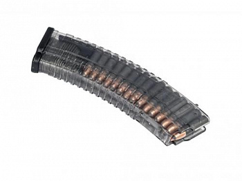 Магазин Pufgun на TG-2, .366ТКМ, 30 патронов, полимер, прозрачный, 182гр.