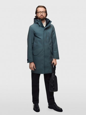 КУРТКА МУЖСКАЯ TEREK 669 СЕРО-ЗЕЛЁНЫЙ