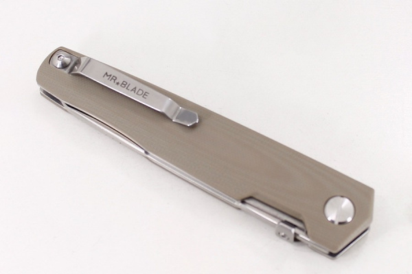 Нож "PIKE", D2 steel (tan handle) автограф