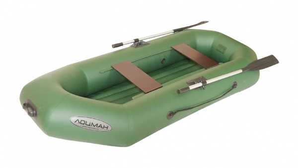 Лодка "Лоцман" C-240 ВНД зеленая
