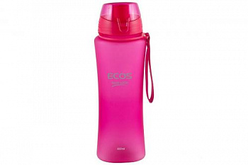 Бутылка для воды 480мл ECOS SK5014 розовая
