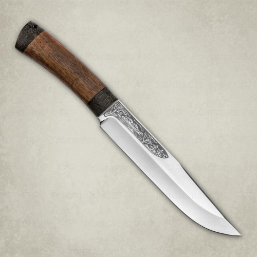 Нож разделочный "Шашлычный-бол." дерево, 95х18