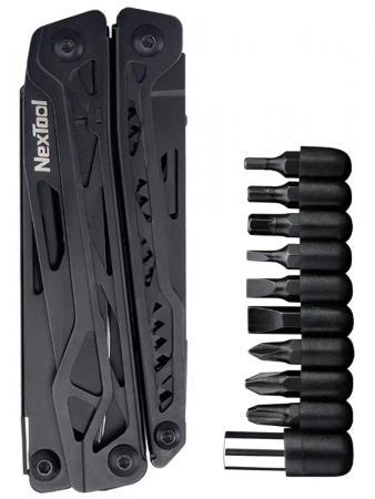 Мультитул Nextool (Xiaomi) Black Knight, черный (NE20151)