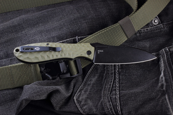 Нож складной "PONOMAR" Green, s/w