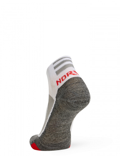 НОСКИ NORVEG SUMMER SPORT  ЖЕНСКИЕ ЦВЕТ БЕЛЫЙ+СЕРЫЙ,