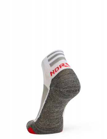 НОСКИ NORVEG SUMMER SPORT  ЖЕНСКИЕ ЦВЕТ БЕЛЫЙ+СЕРЫЙ,
