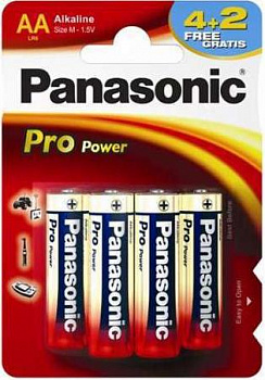 Батарейка Panasonic Pro Power LR 6 6xBL