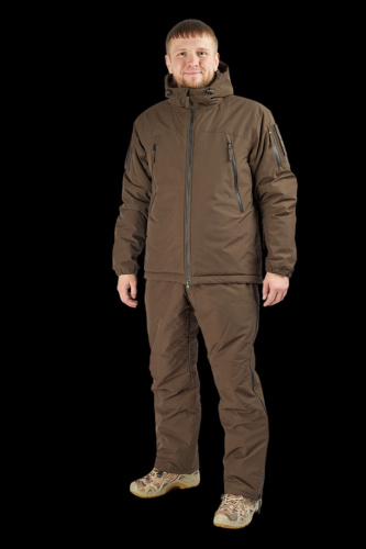 КОСТЮМ ЗИМНИЙ АЛЬФА TW-1-02 ЦВЕТ BROWN